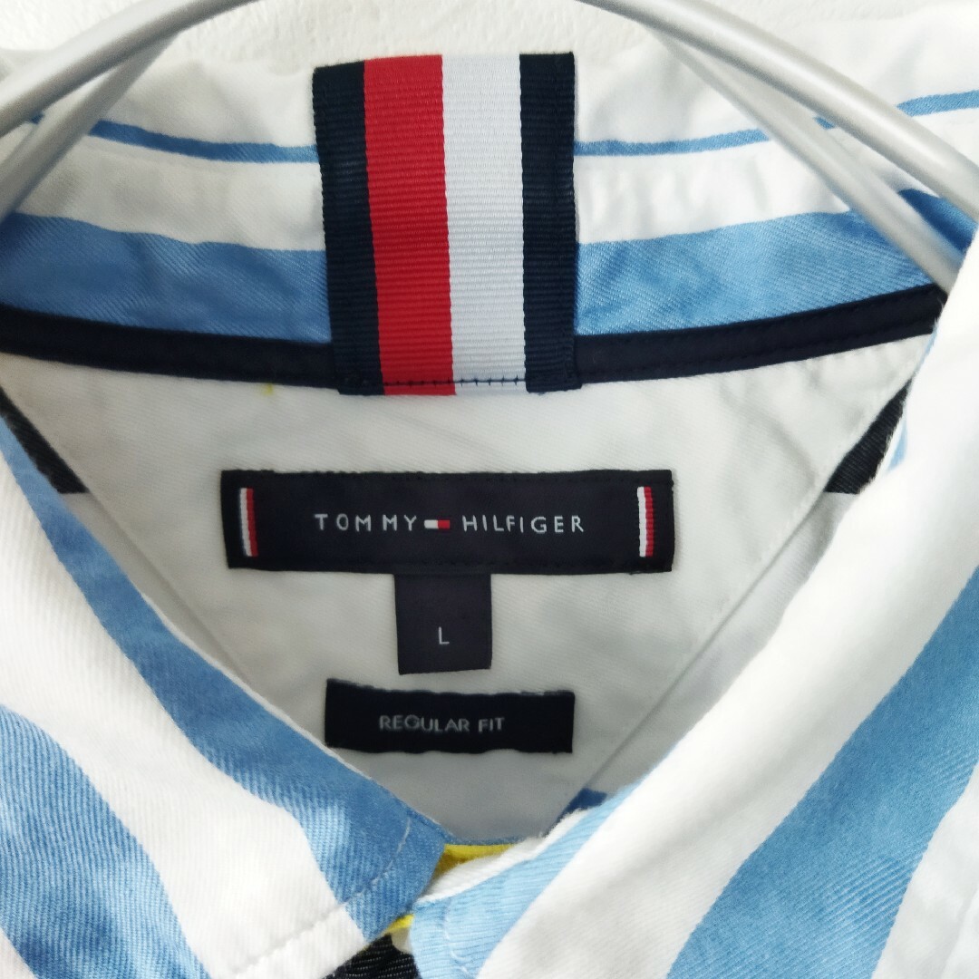 TOMMY HILFIGER(トミーヒルフィガー)のTOMMY HILFIGERトミーヒルフィガー　長袖シャツ メンズのトップス(シャツ)の商品写真