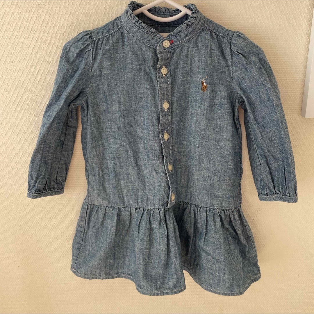 Ralph Lauren(ラルフローレン)のワンピース 12M キッズ/ベビー/マタニティのベビー服(~85cm)(ワンピース)の商品写真