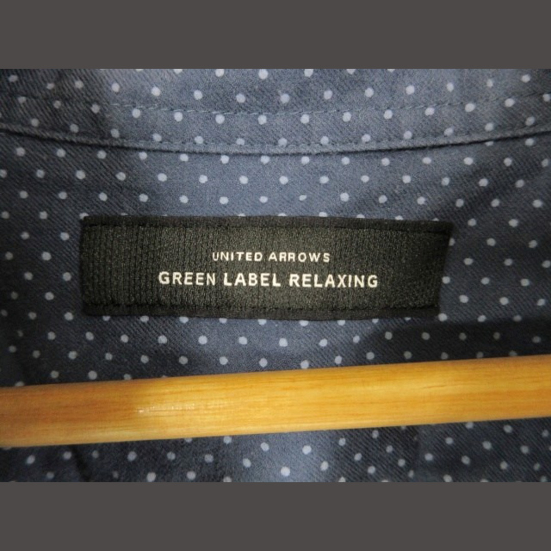 UNITED ARROWS green label relaxing(ユナイテッドアローズグリーンレーベルリラクシング)のgreen label relaxing シャツ 長袖 ポケット ブルー M メンズのトップス(シャツ)の商品写真