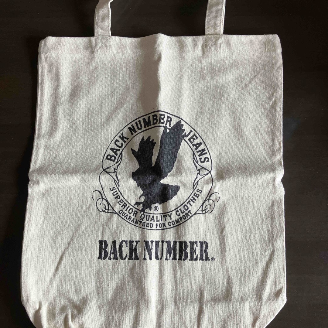 BACK NUMBER(バックナンバー)のBACK NUMBER トートバック メンズのバッグ(トートバッグ)の商品写真