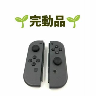 switch ジョイコン グレー 左右 セット　d-244(その他)