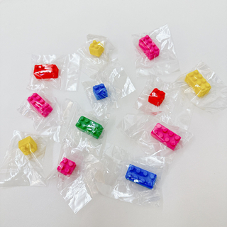 未開封 LEGO レゴブロック風 12個 消しゴム おもしろ文具 文房具(消しゴム/修正テープ)
