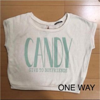 ワンウェイ(one*way)の【 ONE WAY 】　レディース トップス カットソー  ノースリーブ 春 夏(カットソー(半袖/袖なし))