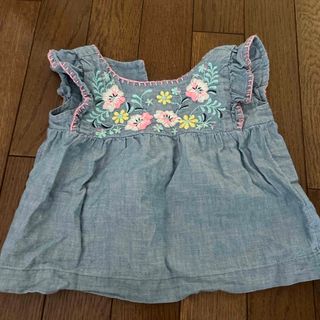 ベビーギャップ(babyGAP)の刺繍トップス(Tシャツ/カットソー)