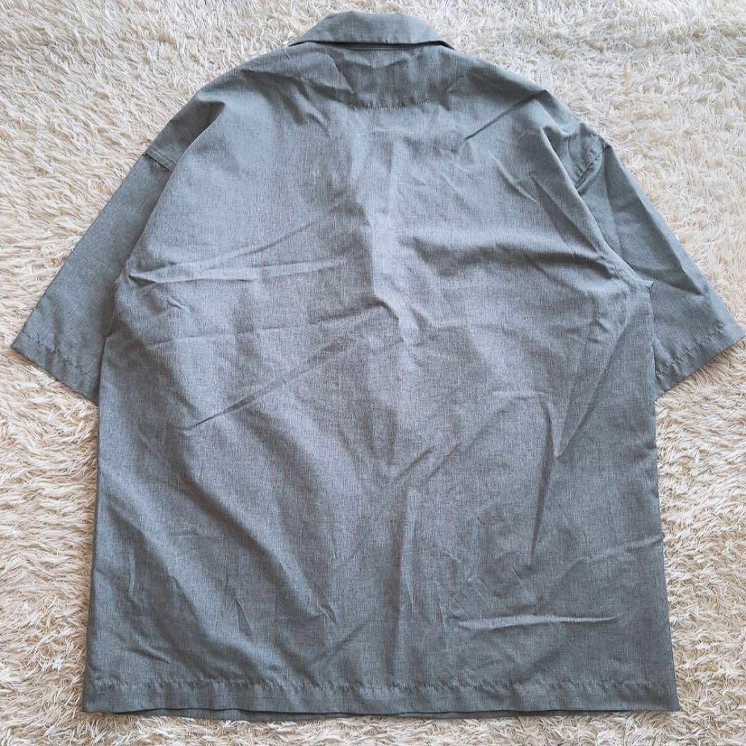 RAGEBLUE(レイジブルー)の美品♡ レイジブルー　シャツ　半袖　オープンカラー　スナップボタン　脇ポケット メンズのトップス(Tシャツ/カットソー(半袖/袖なし))の商品写真