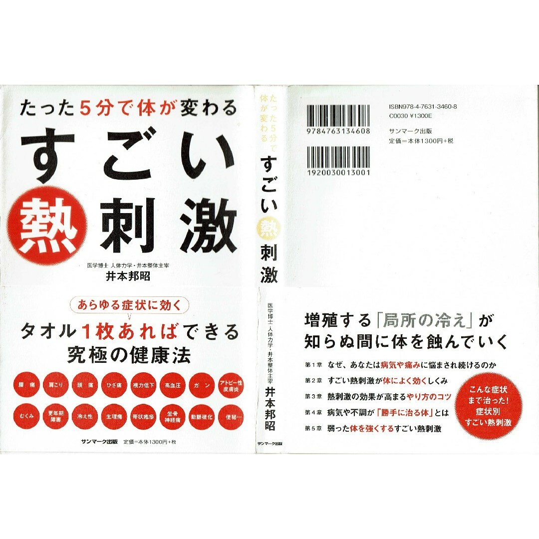 すごい熱刺激　井本邦昭　サンマーク出版 エンタメ/ホビーの本(健康/医学)の商品写真