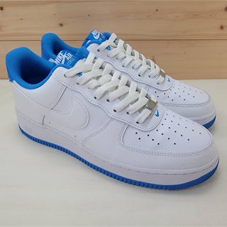 ナイキ(NIKE)のナイキ エアフォース1 ロー "ホワイト/ユニバーシティー ブルー" 27.5㎝(スニーカー)