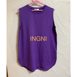 イング(INGNI)のノースリーブシャツ(カットソー(半袖/袖なし))