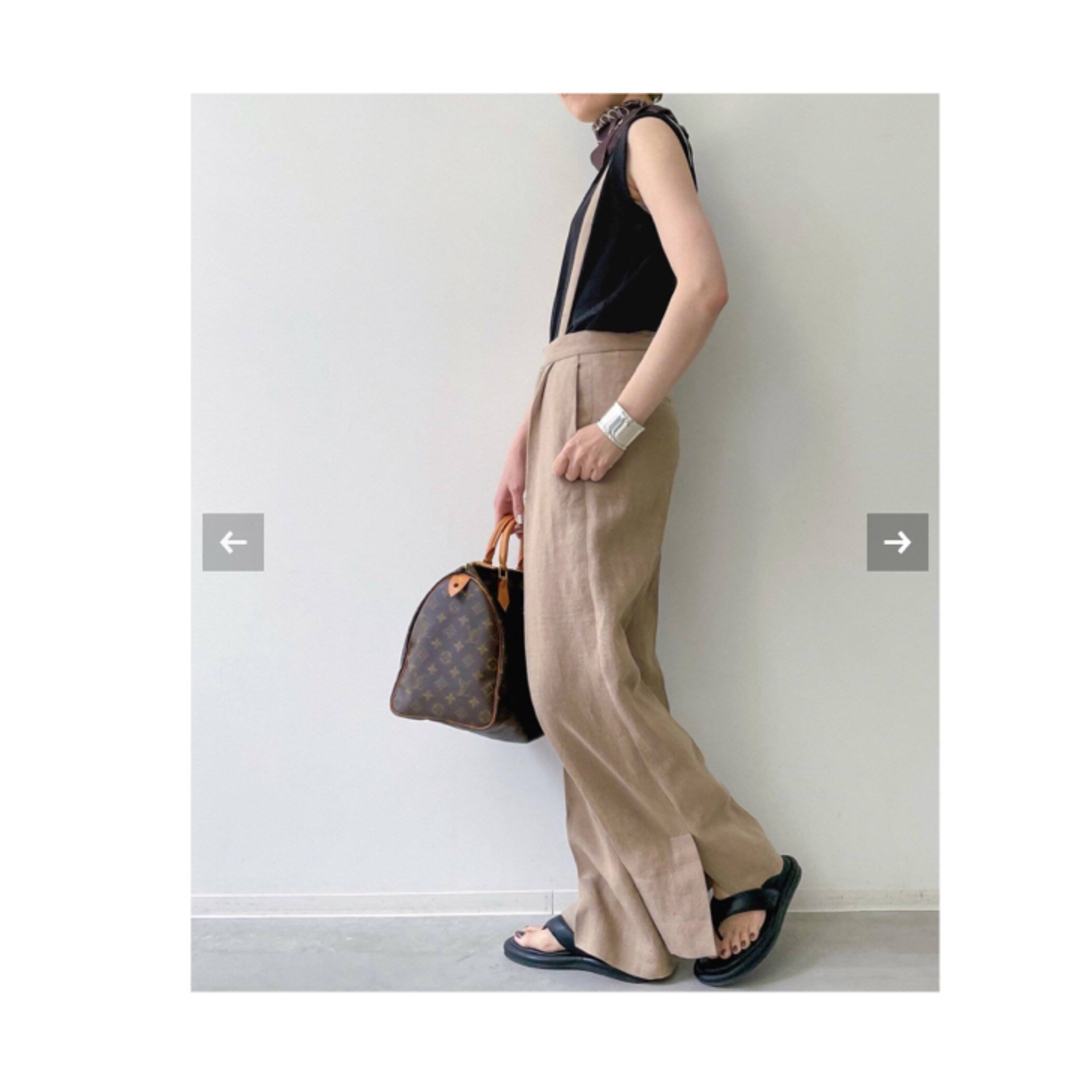 L'Appartement DEUXIEME CLASSE(アパルトモンドゥーズィエムクラス)のHAVEL studio LI/SI SUSPENDERS PANTS レディースのパンツ(その他)の商品写真