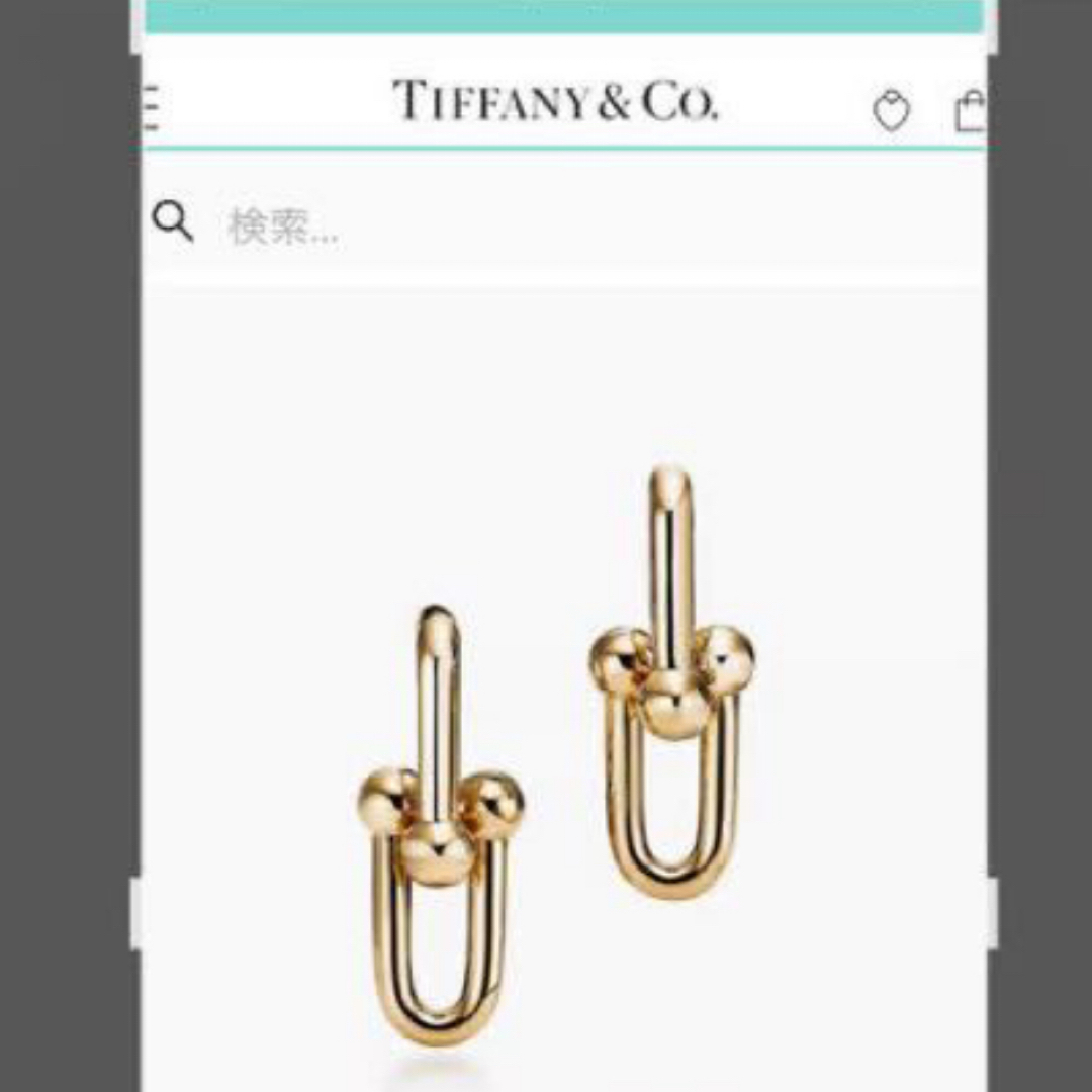 Tiffany & Co. - 未使用定62万 ティファニー ハードウェア Tiffany & Co. - 未使用定62万 ティファニー ハードウェア