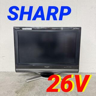 15670 液晶カラーテレビ SHARP LC-26D50 2009年製 26V(テレビ)