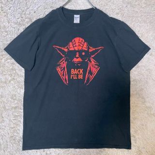 美品♡希少☆ ギルダン×スターウォーズ　Tシャツ　プリント　ヨーダ老(Tシャツ/カットソー(半袖/袖なし))