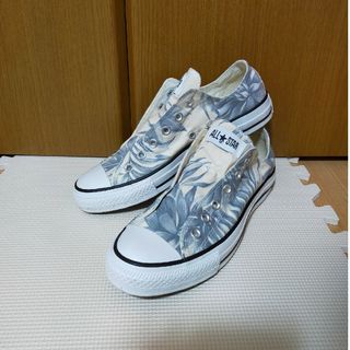 オールスター(ALL STAR（CONVERSE）)のCONVERSE オールスター アロハシャツ スリップ OX ホワイト(スニーカー)