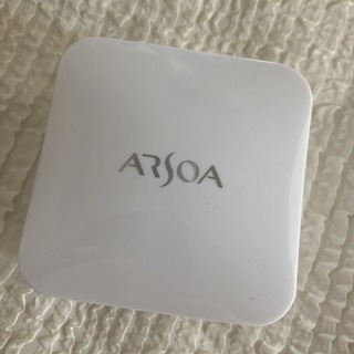 アルソア(ARSOA)のアルソア　石鹸　ケースのみ　白　新品未使用(洗顔ネット/泡立て小物)