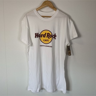 ハードロックカフェ(Hard Rock CAFE)のレディース　ハードロックカフェ 浅草限定 ロゴTシャツ 新品タグ付き L(Tシャツ(半袖/袖なし))