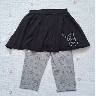 ミッフィー(miffy)の(新品)スカート付レギンス120サイズ(パンツ/スパッツ)