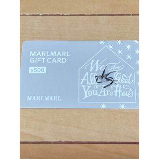 マールマール(MARLMARL)のmarlmarl ギフトカード(ショッピング)