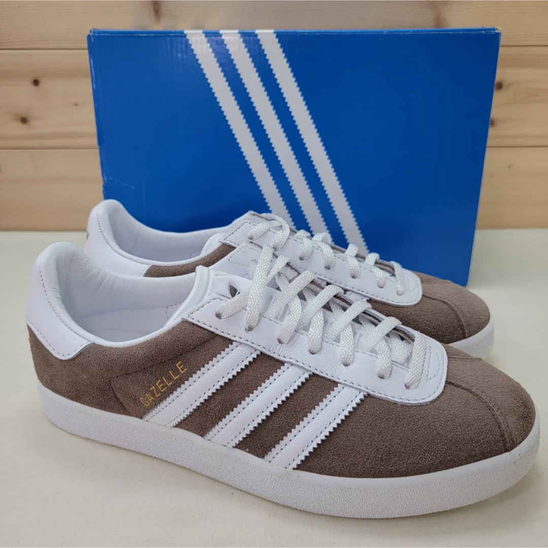 adidas(アディダス)のアディダス ガゼル 85 ブラウン/ホワイト 24.5cm レディースの靴/シューズ(スニーカー)の商品写真