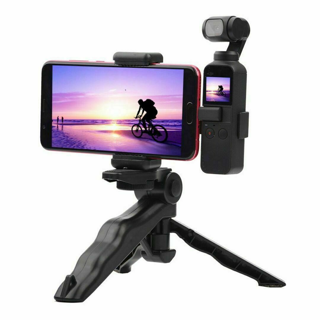 Pocket/Pocket2 スマホ　GoPro　撮影用三脚　自撮り棒　Vlog スマホ/家電/カメラのカメラ(ビデオカメラ)の商品写真