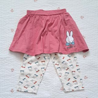 ミッフィー(miffy)の(新品)スカート付レギンス120サイズ(パンツ/スパッツ)