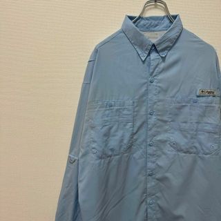 長袖シャツ　フィッシングシャツ　古着　コロンビア　Columbia