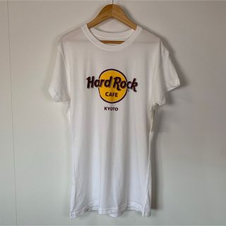 ハードロックカフェ(Hard Rock CAFE)のレディース　ハードロックカフェ 京都限定 ロゴTシャツ 新品タグ付き Ｍ(Tシャツ(半袖/袖なし))