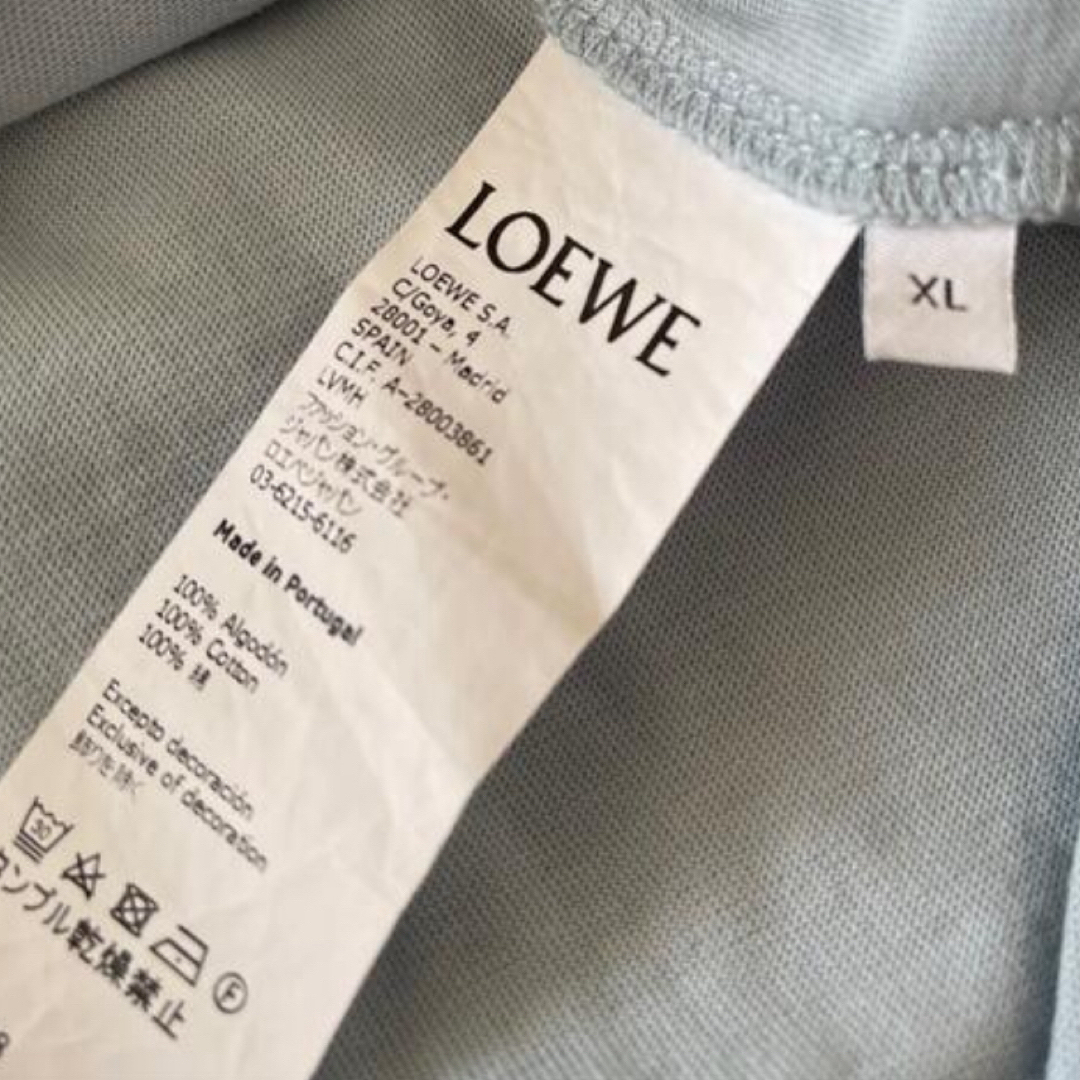 LOEWE(ロエベ)のLOEWE　ロエベ　アナグラム刺繍Tシャツ  メンズのトップス(Tシャツ/カットソー(半袖/袖なし))の商品写真