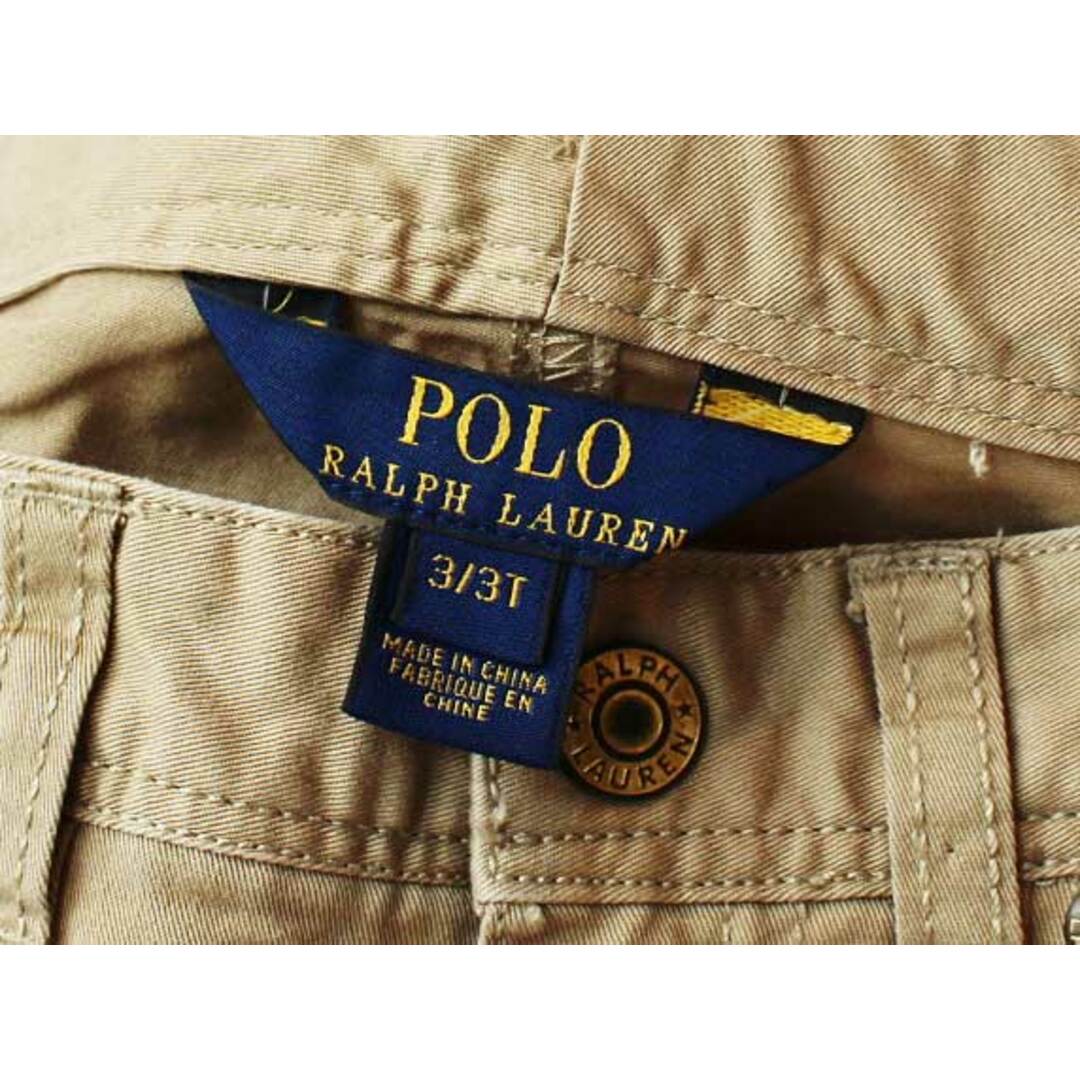 Ralph Lauren(ラルフローレン)の【春物 新入荷!】[ラルフローレン/Ralph Lauren]100cm ロングパンツ/長ズボン 茶【中古】子供服 キッズ kids 女の子 春秋 bottoms 223042 キッズ/ベビー/マタニティのキッズ服女の子用(90cm~)(パンツ/スパッツ)の商品写真