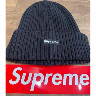 シュプリーム(Supreme)の【新品】　supreme Overdyed Beanie  黒(ニット帽/ビーニー)