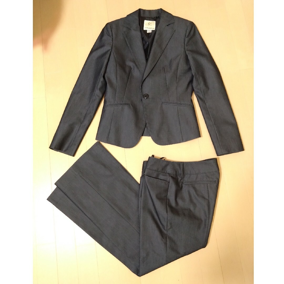 kumikyoku（組曲）(クミキョク)の【美品】組曲パンツスーツ レディースのフォーマル/ドレス(スーツ)の商品写真