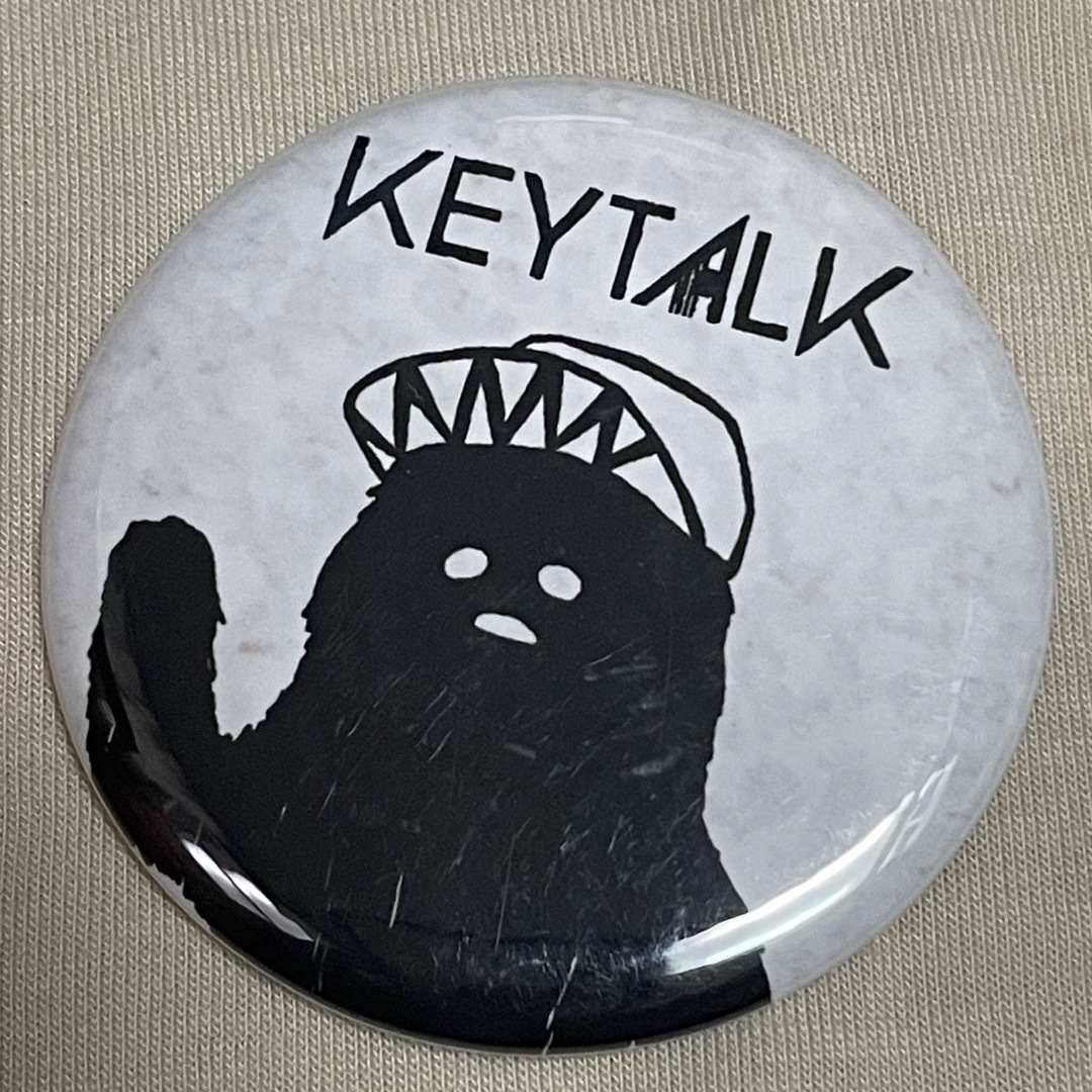 KEYTALK ぺーい 小野武正 缶バッジ エンタメ/ホビーのタレントグッズ(ミュージシャン)の商品写真