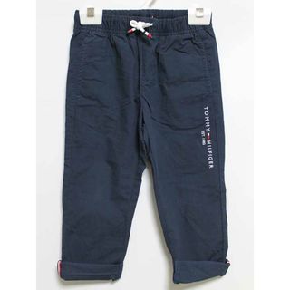 トミーヒルフィガー(TOMMY HILFIGER)の【春物 新入荷!】‡トミーヒルフィガー/TOMMY HILFIGER‡104cm ロングパンツ/長ズボン 紺系 裾2way【中古】子供服 キッズ kids 男の子 女の子 春秋 bottoms 223042(パンツ/スパッツ)