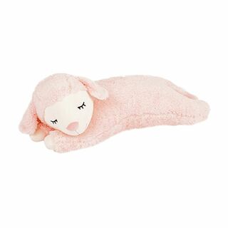 【色: ピンク】りぶはあと 寝そべり抱き枕 ひつじのメイプル サクラ (全長約6(枕)