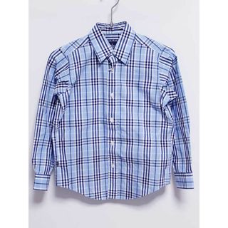 ブルックスブラザース(Brooks Brothers)の【春物 新入荷!】‡ブルックスブラザーズ/Brooks Brothers‡125cm 長袖シャツ ブルー系【中古】子供服 キッズ kids 男の子 春秋 tops 223042(シャツ/カットソー)