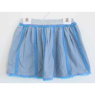 フェフェ(fafa)の【春夏物 新入荷!】†フェフェ/fafa†120cm スカート 青【中古】子供服 キッズ kids 女の子 春夏秋 bottoms 223042(スカート)