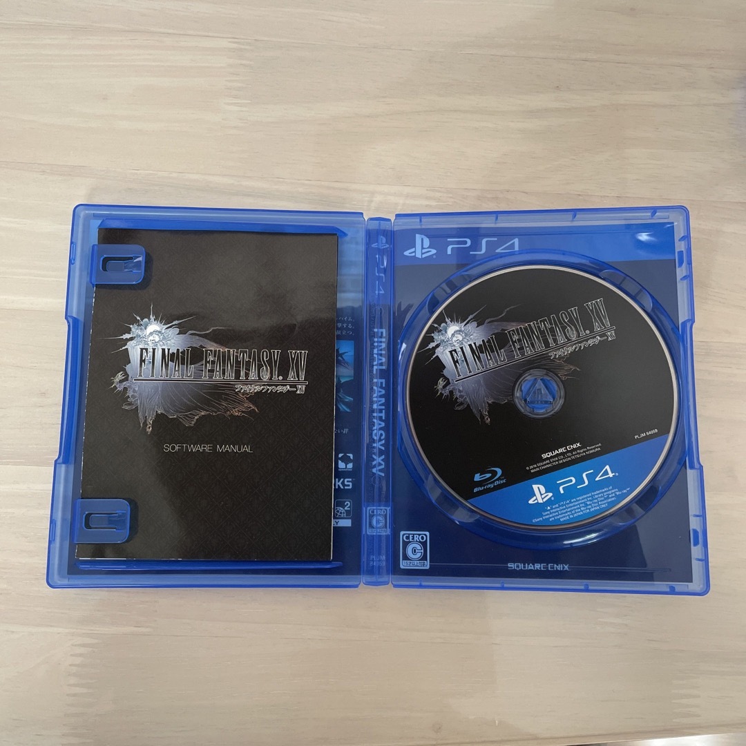 PlayStation4(プレイステーション4)のファイナルファンタジーXV エンタメ/ホビーのゲームソフト/ゲーム機本体(家庭用ゲームソフト)の商品写真