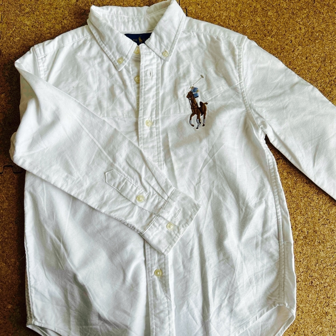 Ralph Lauren(ラルフローレン)のラルフローレン　シャツ120cm キッズ/ベビー/マタニティのキッズ服男の子用(90cm~)(Tシャツ/カットソー)の商品写真