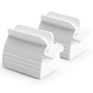 歯磨き粉 スクイザー 絞り器 便利雑貨 便利アイテム  新品未使用　ホワイト(歯ブラシ/歯みがき用品)