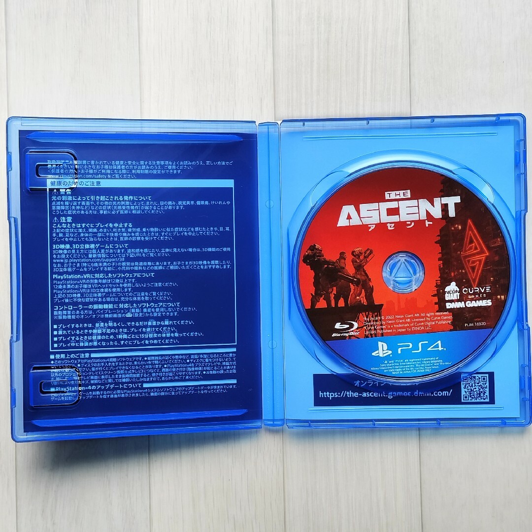 PlayStation4(プレイステーション4)のアセント THE ASCENT エンタメ/ホビーのゲームソフト/ゲーム機本体(家庭用ゲームソフト)の商品写真