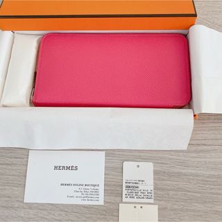 エルメス(Hermes)の新品★エルメス アザップ シルクイン ローズアザレ(財布)