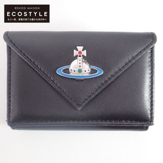 ヴィヴィアンウエストウッド(Vivienne Westwood)のヴィヴィアンウエストウッド 【美品】51150009-40564 N411 EMMA ENVELOPE BILLFOLD WITH POCKET オーブ(財布)