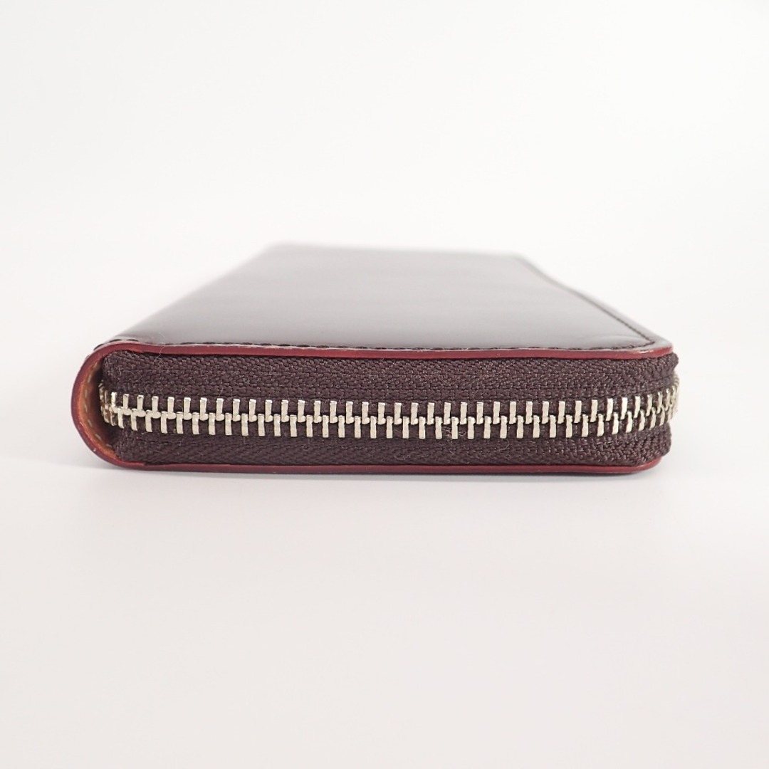 GANZO(ガンゾ)のガンゾ 57340-56 CORDOVAN コードバン ラウンドファスナー メンズのファッション小物(長財布)の商品写真