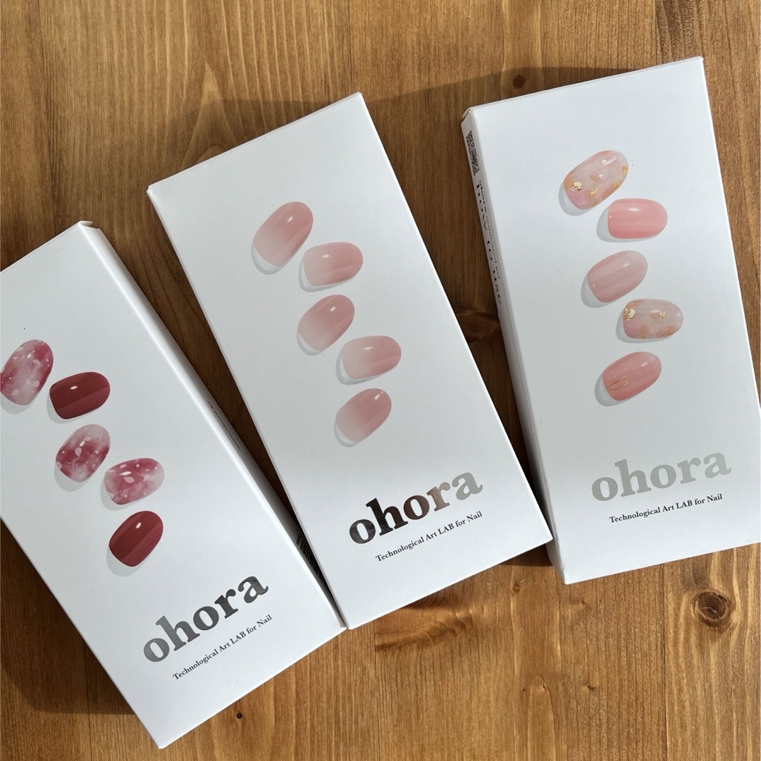 ohora(オホーラ)のohora ネイル 3点セット コスメ/美容のネイル(ネイル用品)の商品写真