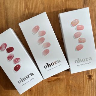 オホーラ(ohora)のohora ネイル 3点セット(ネイル用品)