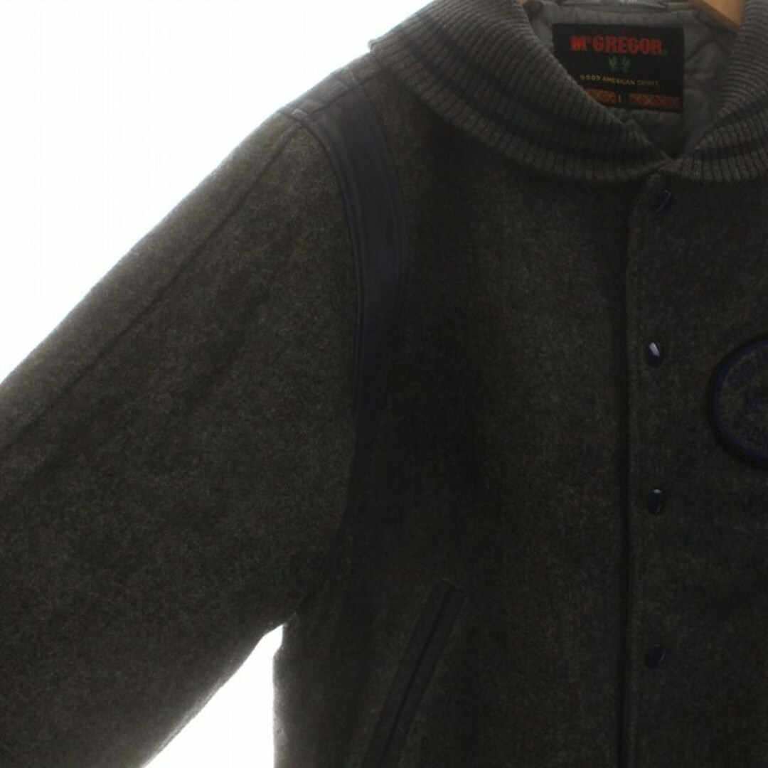 McGREGOR(マックレガー)のMcGREGOR ブルゾン スタジャン ウールジャケット 長袖 G13-4606 メンズのジャケット/アウター(スタジャン)の商品写真