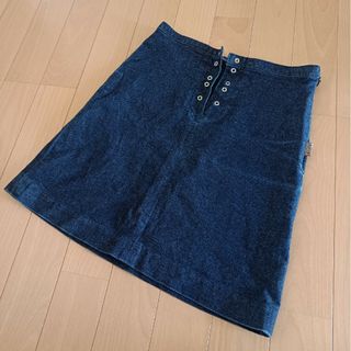 バーバリーブルーレーベル(BURBERRY BLUE LABEL)のBURBERRY デニムスカート 36サイズ(ミニスカート)