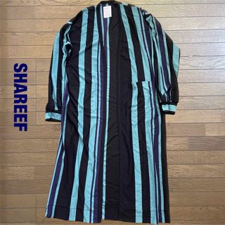 SHAREEF - BE MALTI STRIPE ロングカーディガン シャリーフ  SHAREEF