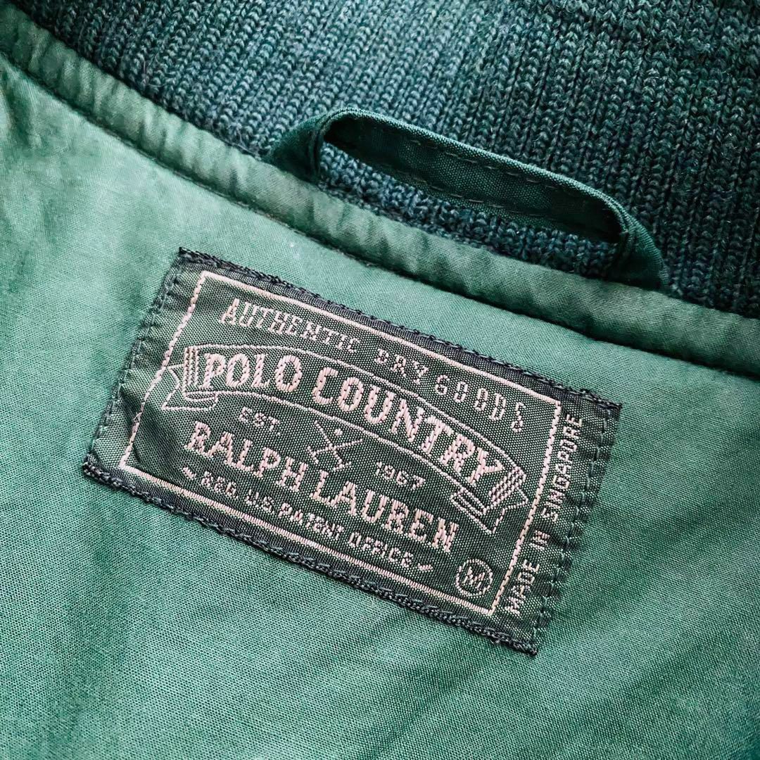 POLO RALPH LAUREN(ポロラルフローレン)の希少 ラルフローレン 90s ポロカントリー キルティング ダウンジャケット メンズのジャケット/アウター(ダウンジャケット)の商品写真