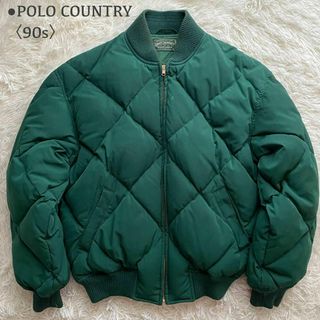 POLO RALPH LAUREN - 希少 ラルフローレン 90s ポロカントリー キルティング ダウンジャケット