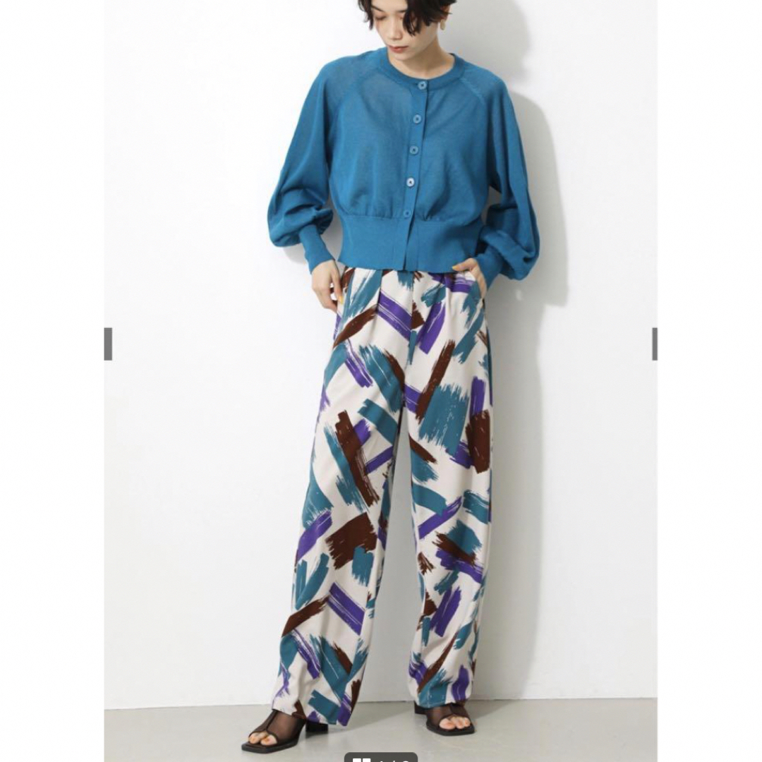 AZUL by moussy(アズールバイマウジー)のAZUL  BOLD PAINT PANTS/ボールドペイントパンツ レディースのパンツ(カジュアルパンツ)の商品写真